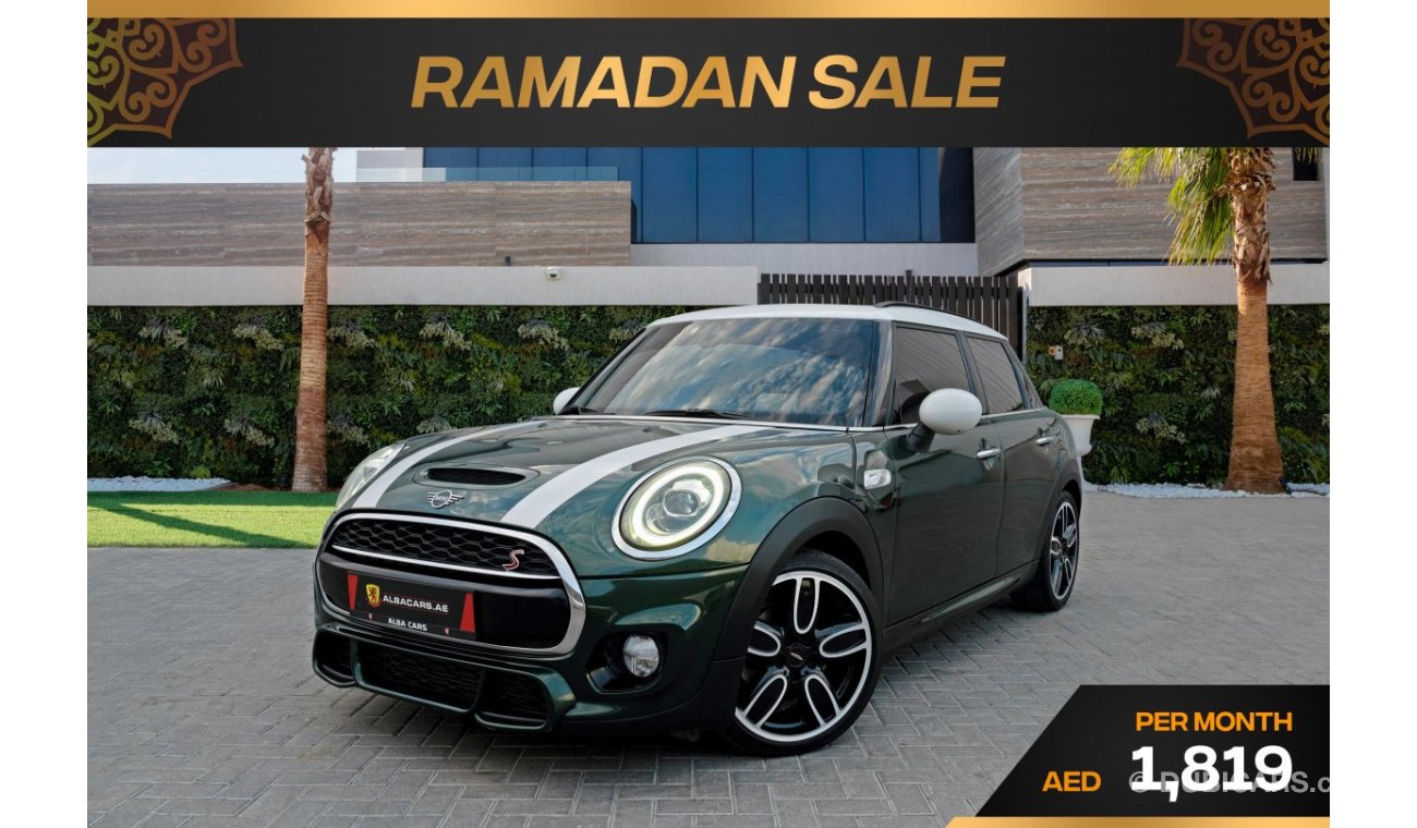 ميني كوبر إس S | 1,819 P.M  | 0% Downpayment | Perfect Condition!