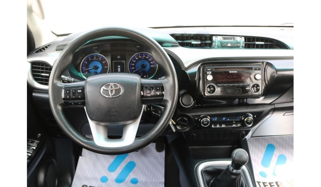 Toyota Hilux GLX 2016 | TOYOTA HILUX GLX SR5 | 4X4, 2.7L, MANUAL TRANSMISSION | GCC SPECS AND EXCELLENT CONDI