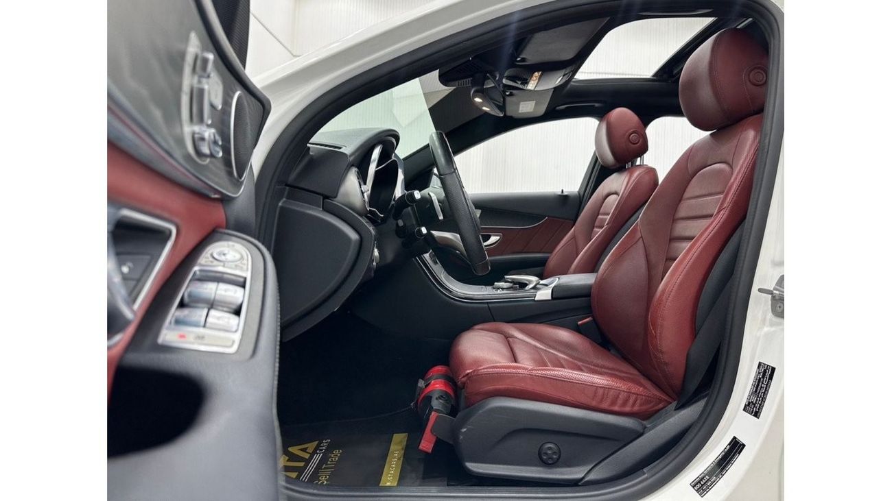 Mercedes-Benz C 200 AMG Pack 2018 Mercedes-Benz C200, Full Agency Service History, GCC