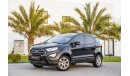 Ford EcoSport Trend  | 960 P.M | 0% Downpayment | Perfect Condition