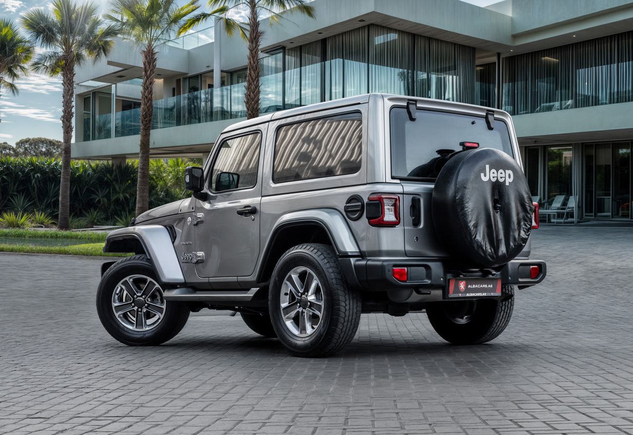 Jeep Wrangler Wrangler Sahara | 2,350 P.M | 0% Downpayment | Service History! | Ramadan Offer!