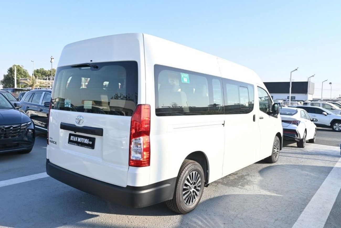 تويوتا هاياس Toyota Hiace Hi-Roof 2.8L Diesel Manual, 12+1 Seater, Model 2025