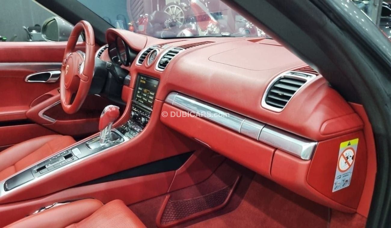 بورش بوكستر 718 SUMMER PROMOTION BOXSTER S 2014 IN GOOD CONDITION FOR 150K AED