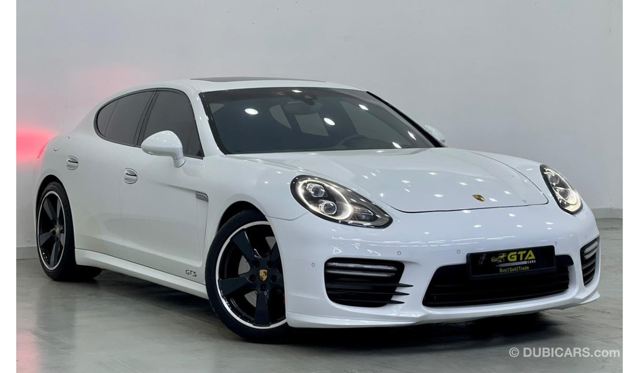 بورش باناميرا 2015 Porsche Panamera GTS, Porsche Service History, Warranty, Low Kms, GCC
