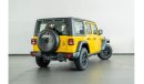 جيب رانجلر 2020 Jeep Wrangler Willys Edition / New Shape / Jeep Warranty & Jeep Service Pack