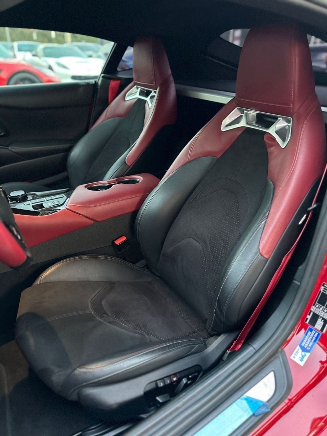 Toyota Supra GR RB 3.0L TOYOTA SUPRA GR GCC 2023 Service history Perfect Condition  full option Full Carbon fiber