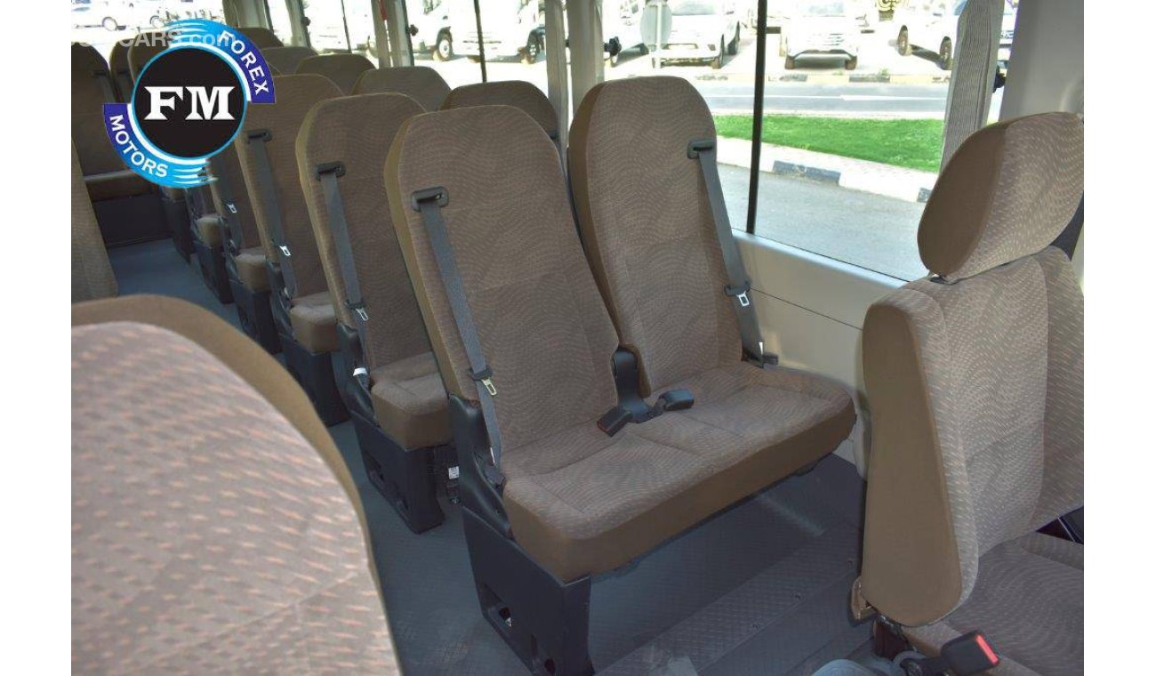 New Toyota Coaster HIGH ROOF S.SPL 2.7L 23 SEAT MANUAL TRANSMISSION BUS