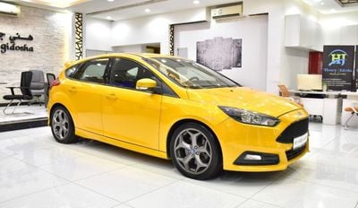 Ford Focus EXCELLENT DEAL for our Ford Focus ST ( 2016 Model ) in Yellow Color GCC Specs