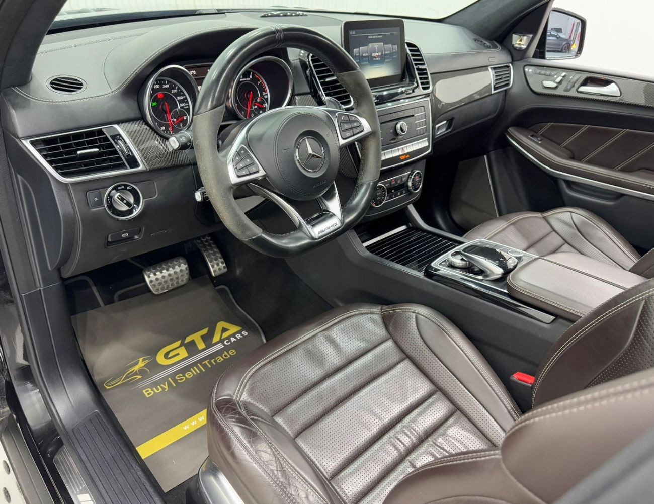 Mercedes-Benz GLS 63 AMG Std 5.5L 2016 Mercedes Benz GLS63 AMG 4MATIC, Full Service History, Fully Loaded, 7 Seater, GCC