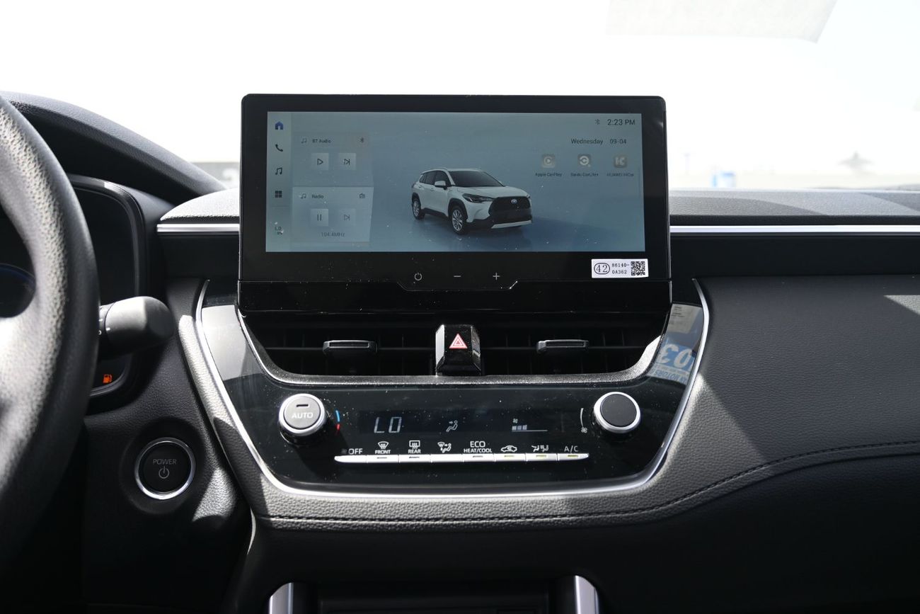 تويوتا كورولا كروس Toyota Corolla Cross 2.0L Hybrid, FWD Model 2025, Color White