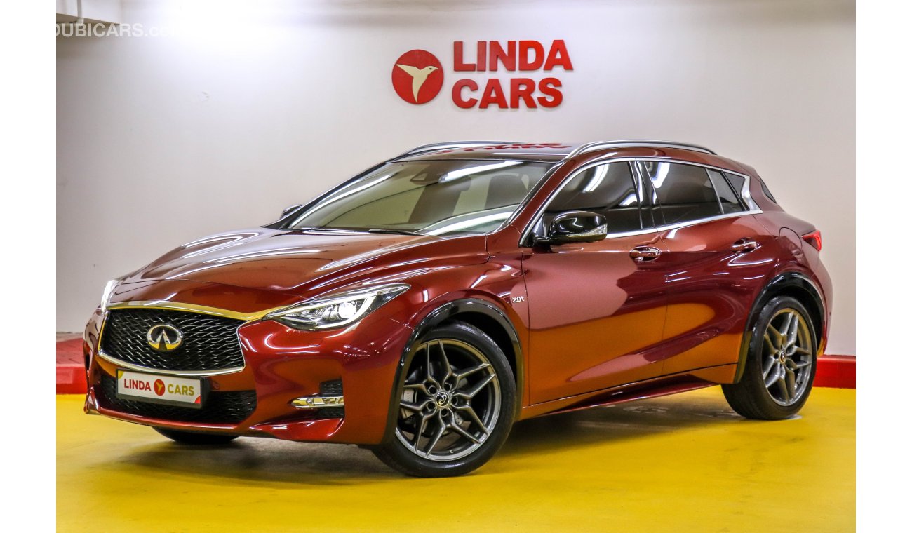 Infiniti QX30 Infiniti Q30S 2018 GCC under Warranty with Zero Down-Payment.