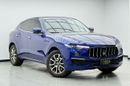 Maserati Levante GT 2022 Maserati Levante GT, 2027 Maserati Warranty + Service History, Very Low Km, GCC