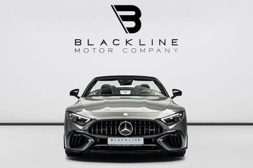 Mercedes Benz SL55 AMG 4MATIC+ BUY NOW, PAY 2027 | THE BLACKLINE STANDARD | 2029 Mercedes Warranty + Service Contract, GCC