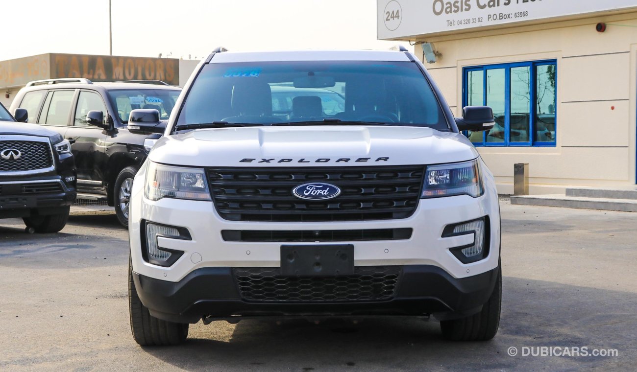 Ford Explorer Sport Ecoboost 2016 Agency Warranty Full Service History GCC