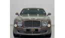 Bentley Mulsanne Std 2016 Bentley Mulsanne, Full Service History, Warranty, GCC