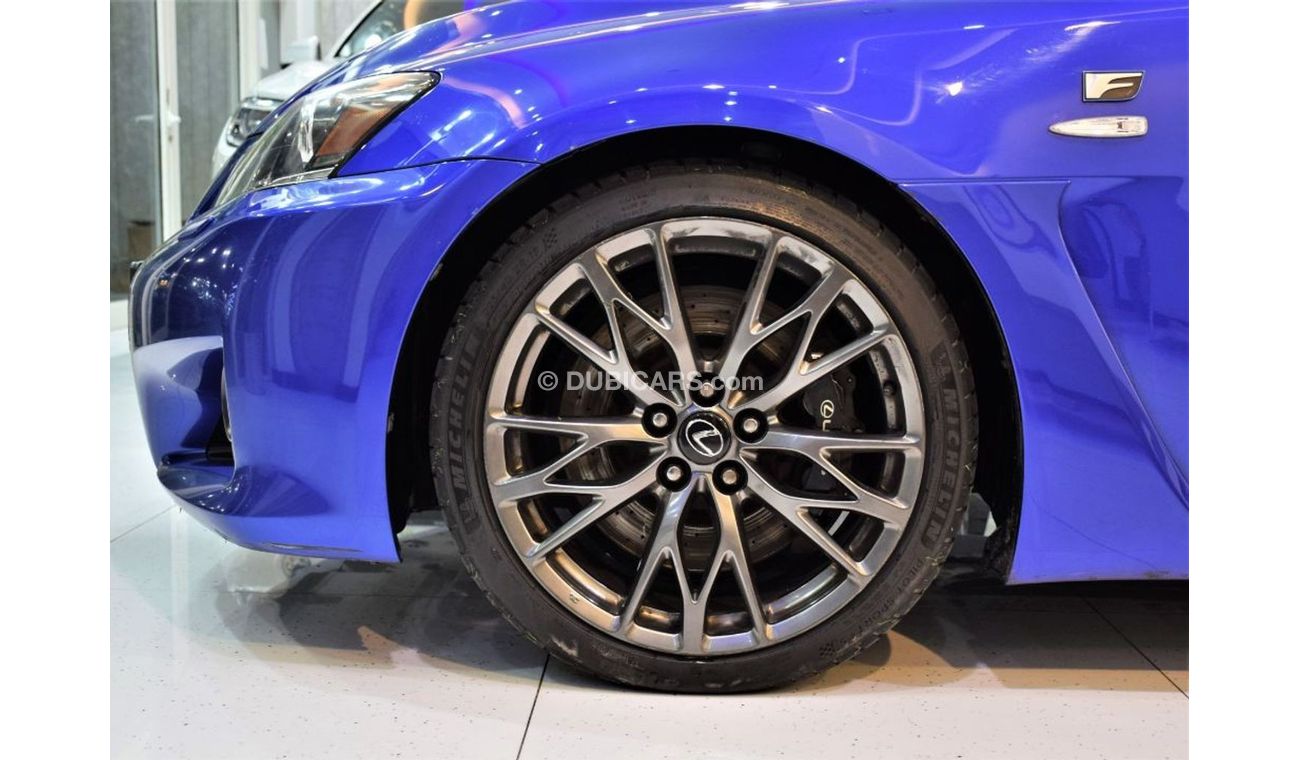 Lexus ISF VERY RARE CAR in the MARKET! EXCELLENT DEAL for our Lexus iS F-Sport 2011 Model!! in Blue Color! GCC
