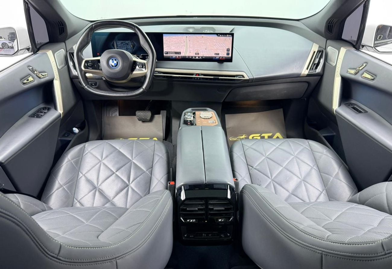 BMW iX 2024 BMW iX xDrive50, 2027 BMW Warranty, 2029 BMW Service Pack, Full BMW Service History,Low Km, GCC