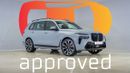 BMW X7 XDrive40i 3.0L | AED 4,913 PM | Warranty Aug-2026 | GCC