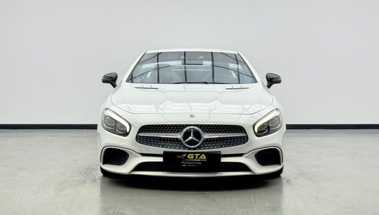 مرسيدس بنز SL 400 ستاندارد مرسيدس SL 400 AMG موديل 2018، سجل صيانة كامل، كاملة المواصفات، بحالة ممتازة، خليجية