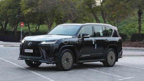 لكزس LX 700h F SPORT محرك هجين سعة 3.5 لتر، محرك V6 مزدوج، 5 مقاعد، نظام صوتي مارك ليفينسون 25، نظام ركن آلي، دفع رباعي أ