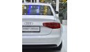 Audi A4 EXCELLENT DEAL for our Audi A4 ( 2014 Model ) in White Color GCC Specs