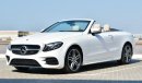 مرسيدس بنز E200 كوبيه AMG CABRIOLET DIESEL Perfect Condition Low Kilometers Fully loaded