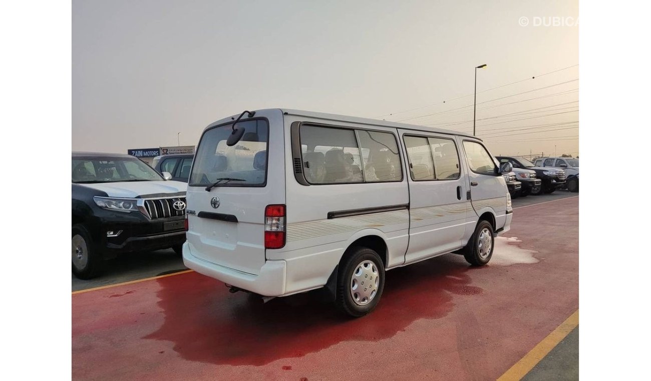 Jincheng Hiace Mini Bus Hi-Ace 2.0L Engine Petrol, 15 Seats, Manual Options, Manual Speed 15'' Steel Wheels, With R