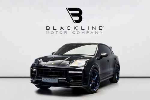Porsche Cayenne TURBO GT BUY NOW, PAY 2027 | THE BLACKLINE STANDARD | 2027 Porsche Warranty, Low KMs, GCC