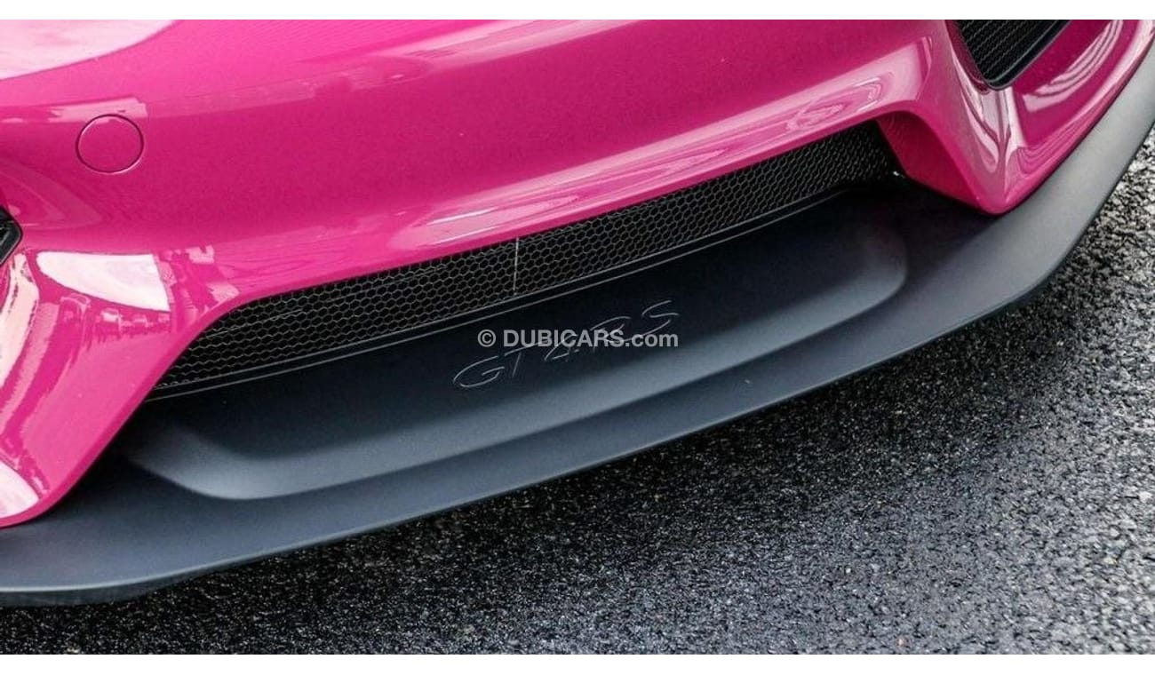 Porsche 718 Cayman Porsche Cayman GT4RS Right Hand Drive