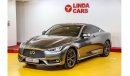 Infiniti Q60 Infiniti Q60 2.0t 2020 GCC under Agency Warranty