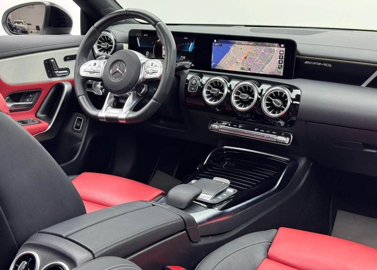 Mercedes Benz CLA35 AMG 2023 Mercedes Benz CLA35 AMG 4MATIC, 2027 Mercedes Warranty + Service Pack, Very Low Km, GCC