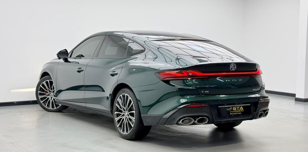 أم جي 7 2025 MG 7 Deluxe(Trophy Edition), MG Warranty+Service Contract+Full Service History, GCC