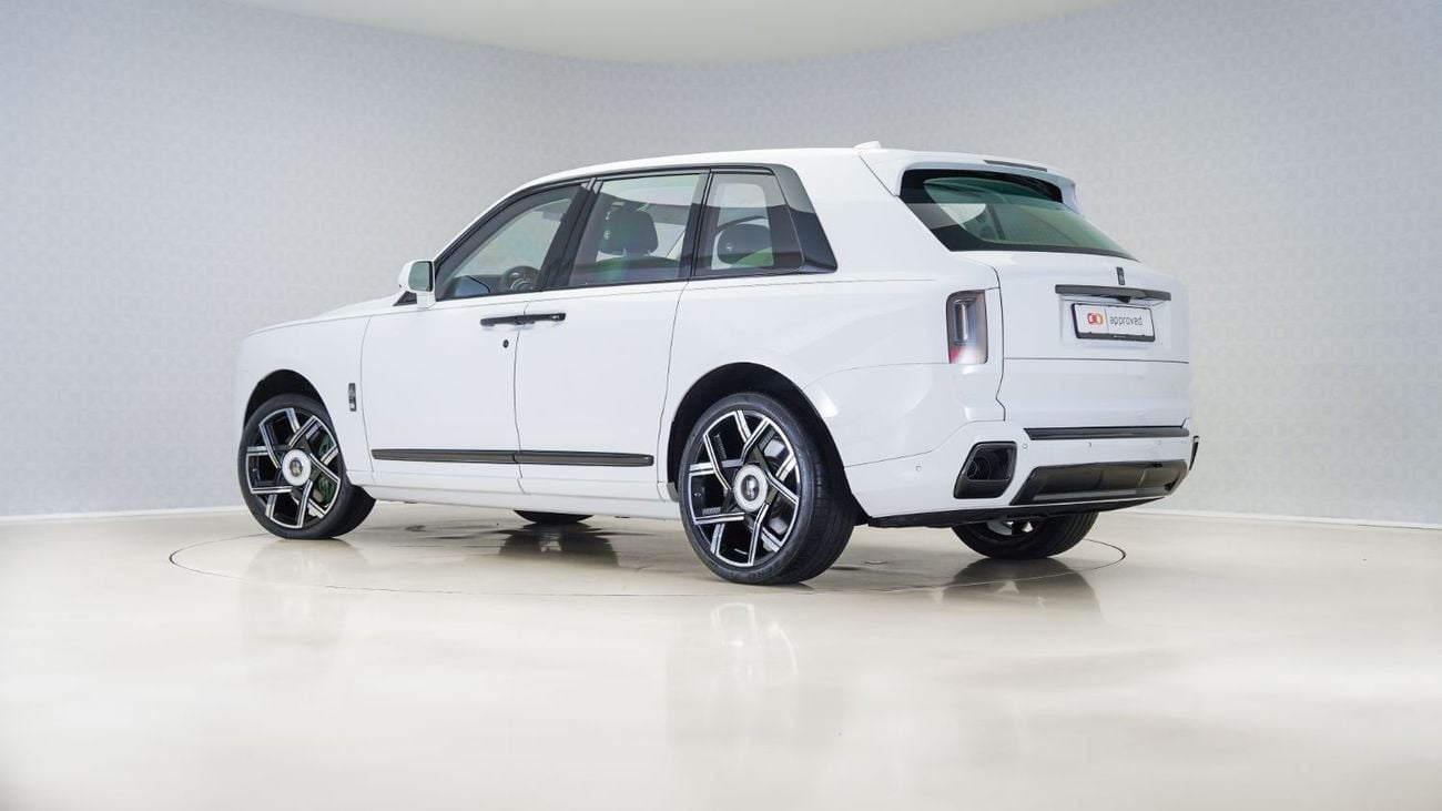 Rolls-Royce Cullinan Cullinan Black Badge | AED 35,071 PM | Warranty-Service September 2028 | GCC