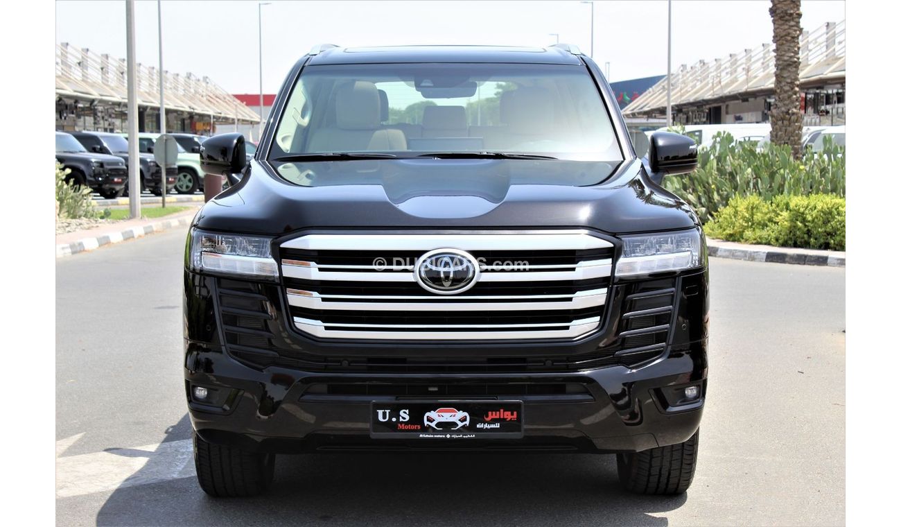Toyota Land Cruiser GXR TWIN TURBO 2023 GCC AL FUTTAIM WARRANTY 4 YEARS SERVICE CONTRACT