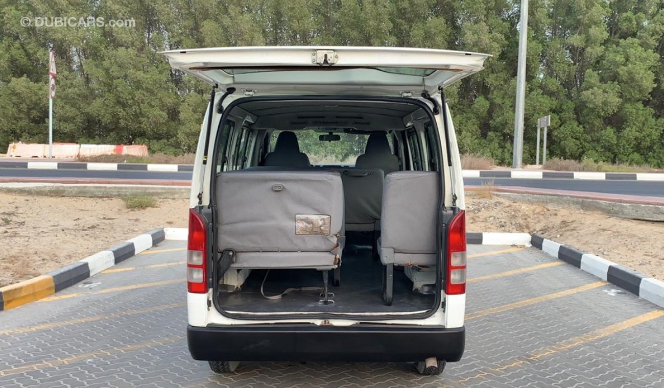 تويوتا هاياس Toyota Hiace 12 Seats 2009 Ref# 488