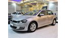 Volkswagen Golf EXCELLENT DEAL for our Volkswagen Golf TSI 2014 Model!! in Silver Color! GCC Specs