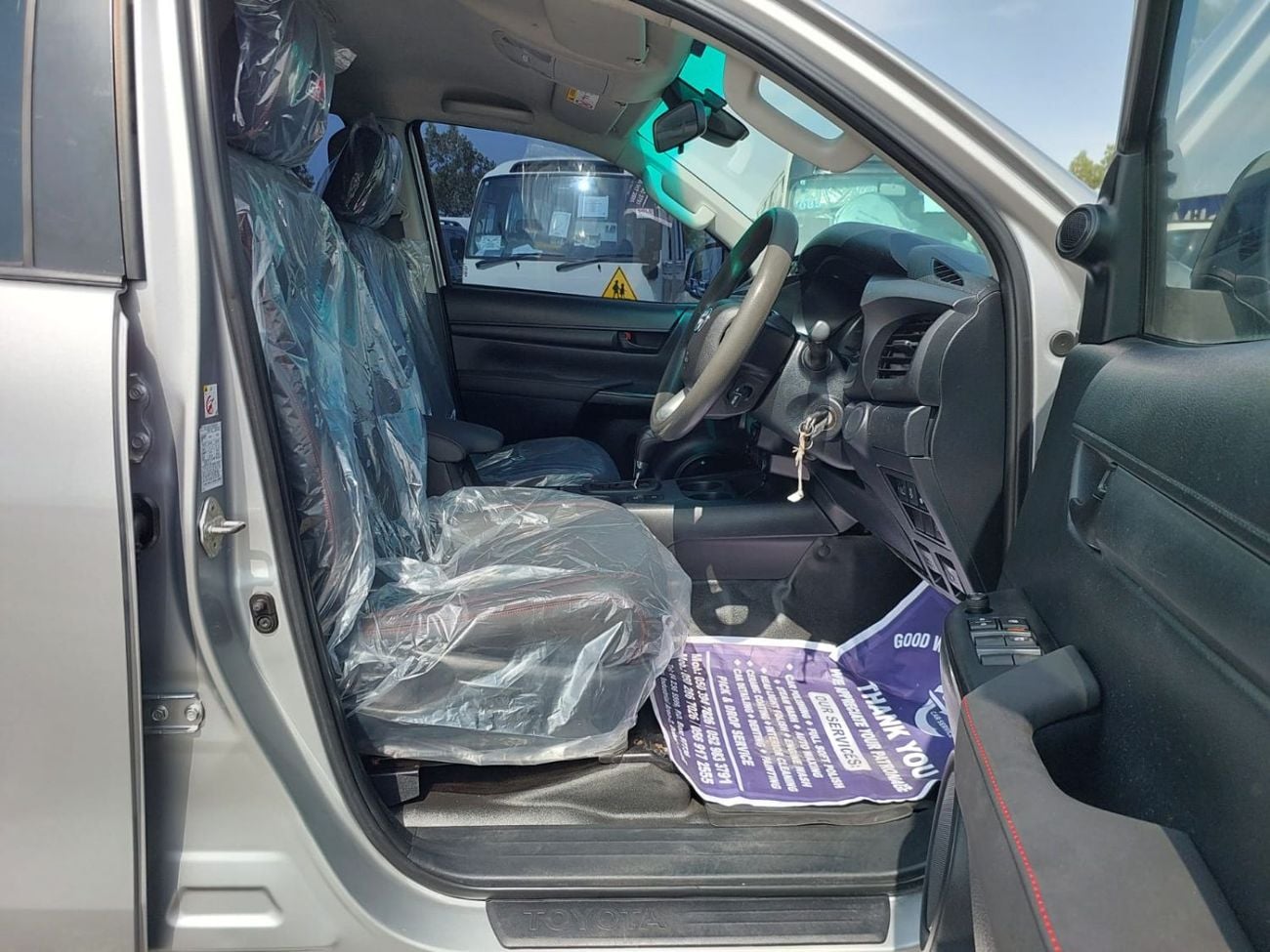 Toyota Hilux (RAMADAN OFFER) TOYOTA HILUX PICKUP RHD 2019 MODEL 2.8 L DIESEL AUTOMATIC(PM37586)