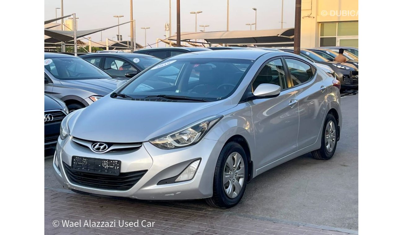 Hyundai Elantra هيونداي النترا 2015 خليجي بدون حوادث نهائيآ  لا تحتاج لأي مصروف