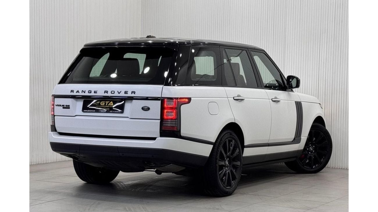 Land Rover Range Rover 2016 Range Rover Vogue SE Supercharged, 2025 Warranty, 2027 GTA Service Pack, Fully Loaded, GCC