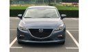 Mazda 3 MODEL 2016 GCC CAR PERFECT CONDITION INSIDE AND OUTSIDE LOW MILEAGE