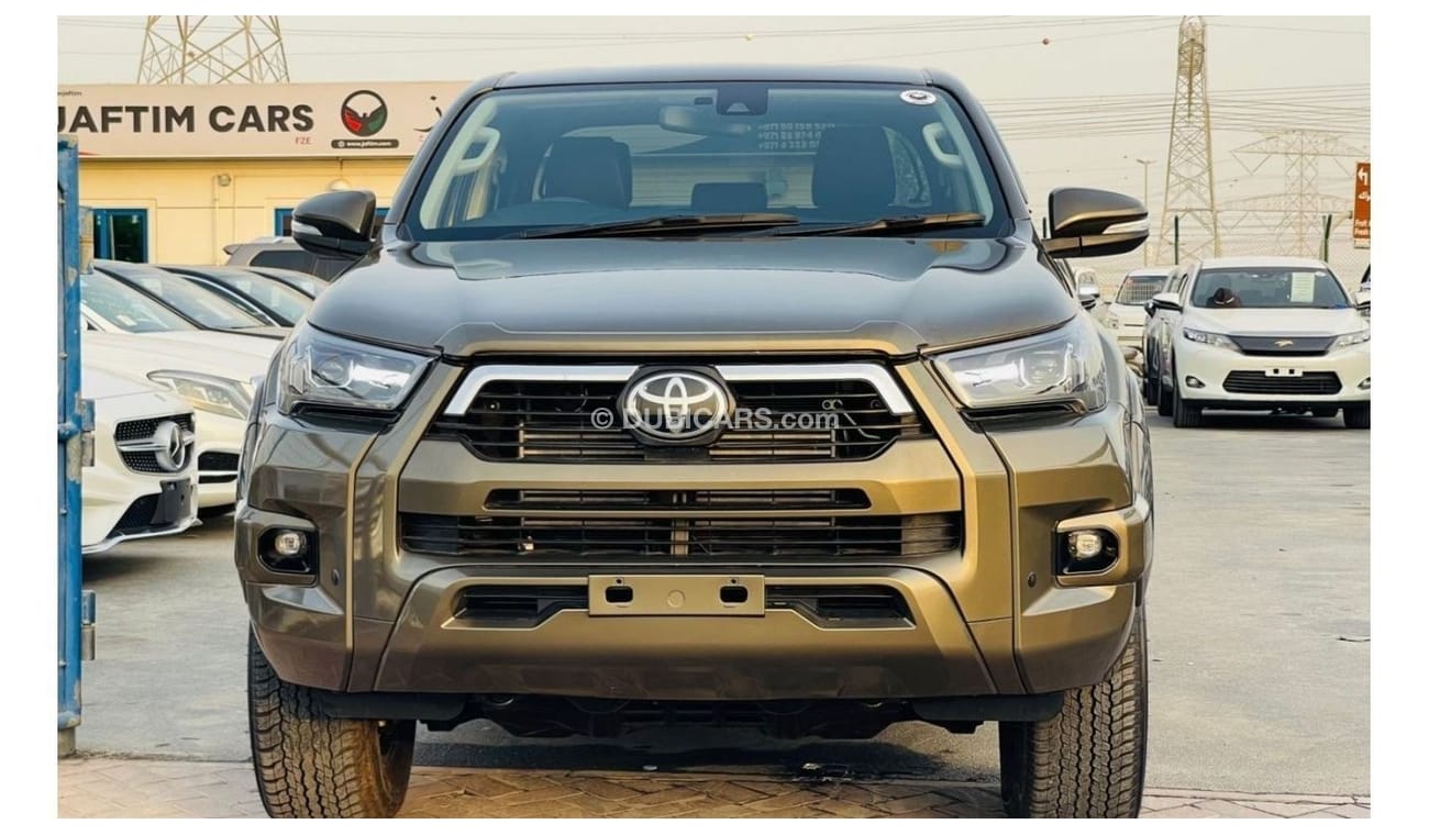 Toyota Hilux 2023 2.8L DIESEL AUTOMATIC 4X4 | OLIVE GREEN | PUSH START|LEATEHR ELECTRIC SEATS | GOOD CONDITION
