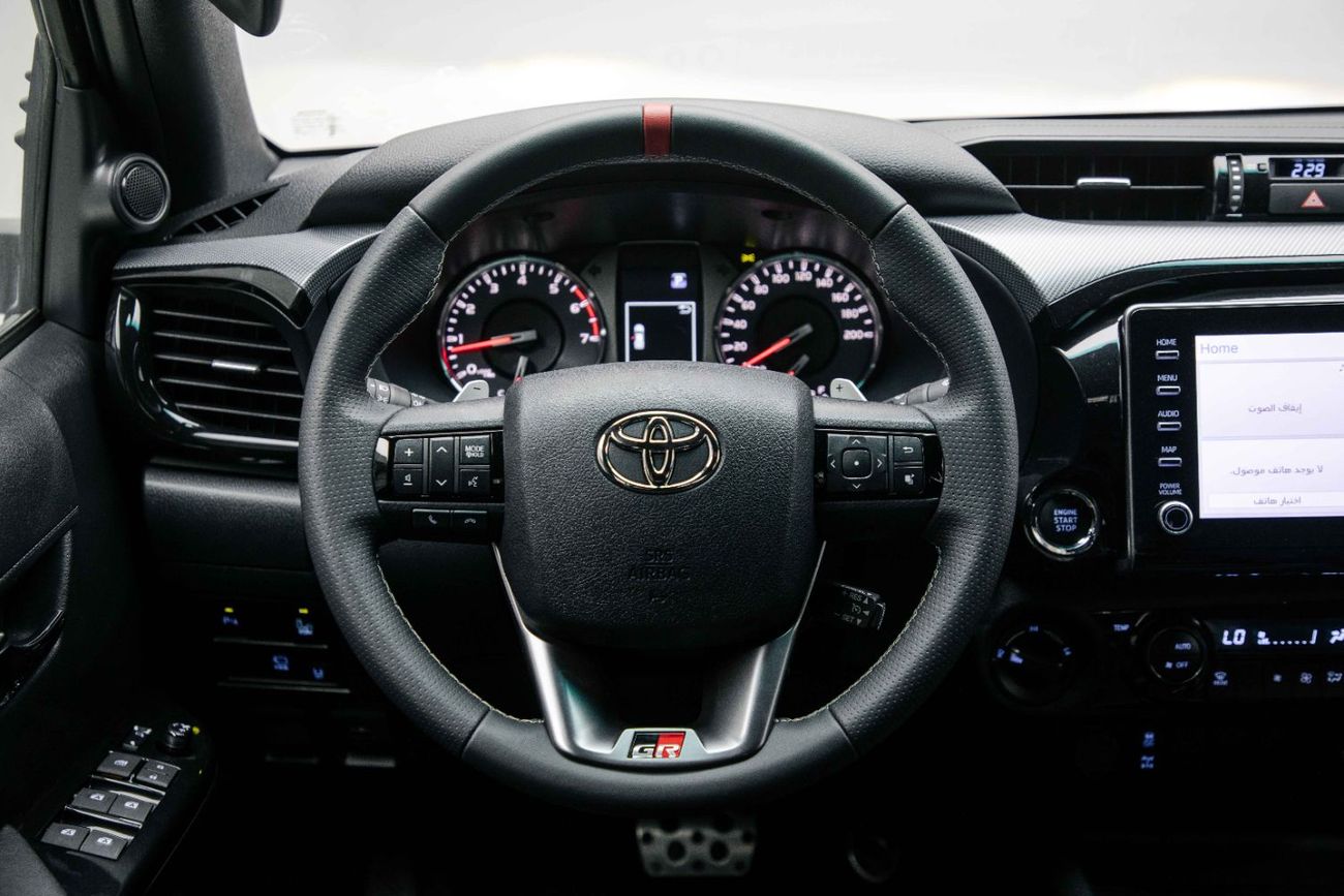 تويوتا هيلوكس GR-Sport 4.0L - Attitude Black Inside Black | Export Only