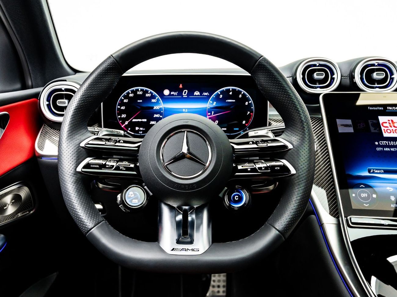 Mercedes-Benz GLC 43 AMG 4MATIC 2024 Mercedes GLC43 AMG, 2029 Mercedes Warranty + Service Contract, Low KMs, GCC