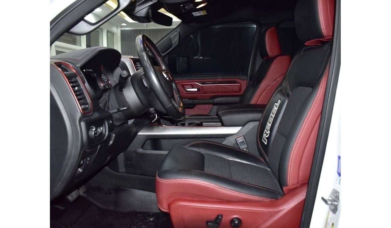 رام 1500 EXCELLENT DEAL for our Dodge Ram Rebel 4x4 5.7L ( 2021 Model ) in White Color GCC Specs