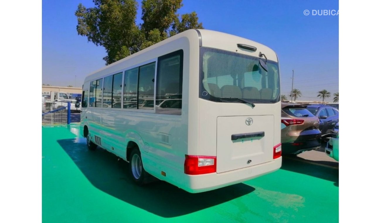 Toyota Coaster 22 seats with fridge and 3 point seat plat