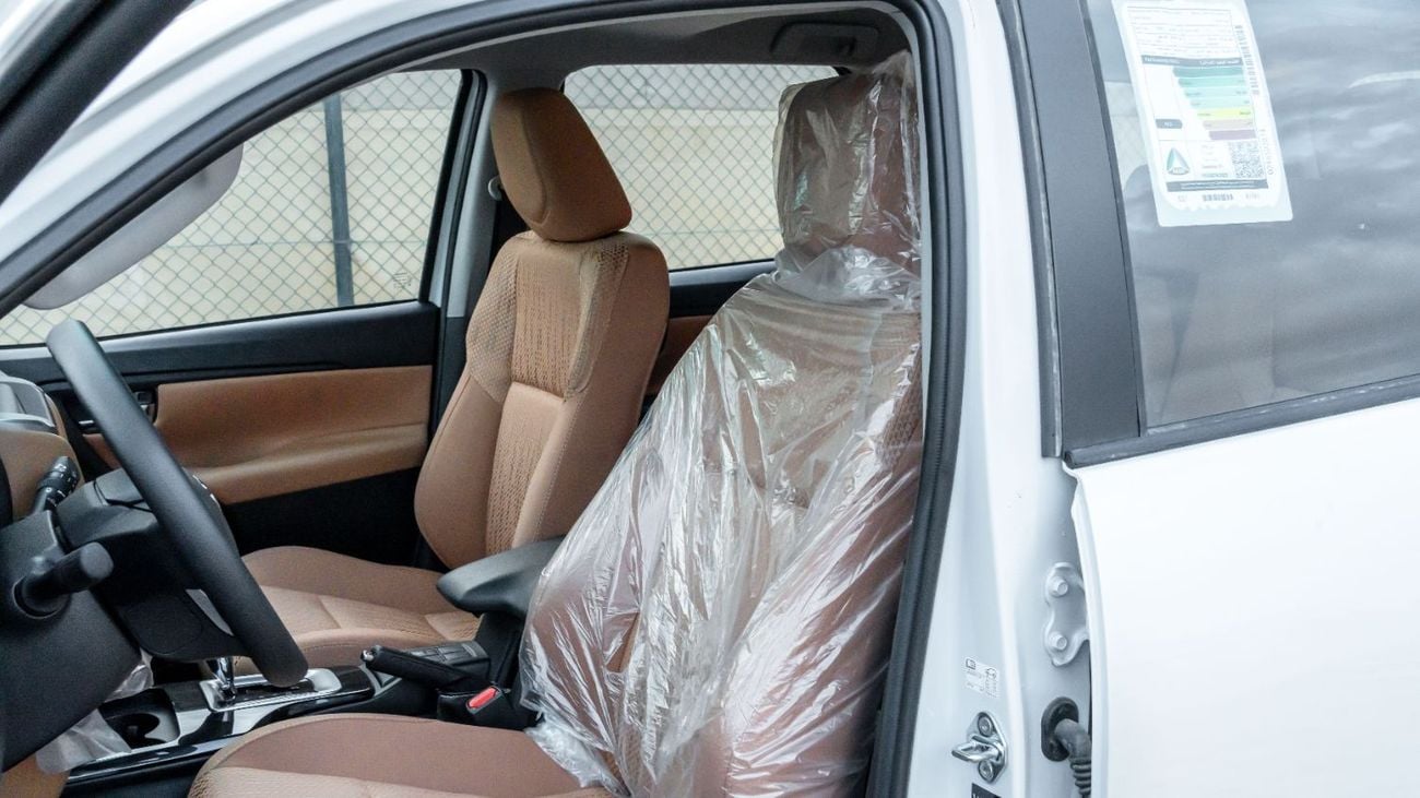 Toyota Fortuner EXR 2026 Toyota Fortuner GX 2.7L AT Petrol (White-Tan) RWD