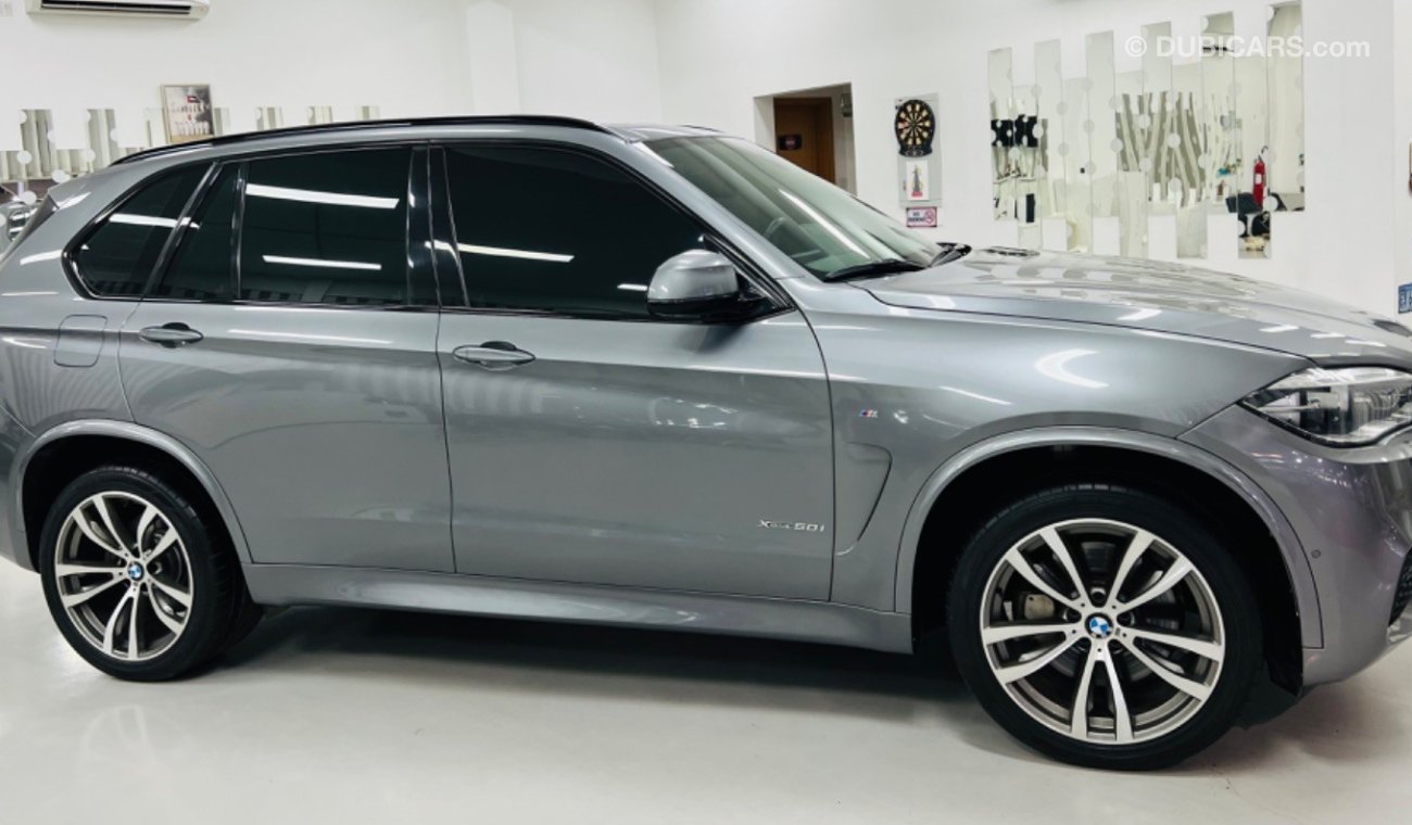 BMW X5 50i Exclusive M Sport GCC .. FSH .. M kit .. Perfect Condition .. DVD .