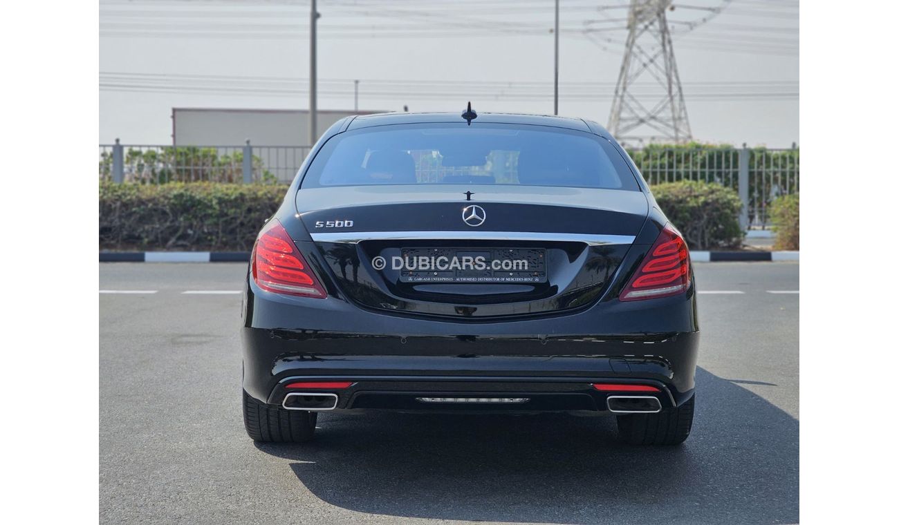 Mercedes-Benz S 500 MERCEDES S500 AMG FULL OPTION 6 BUTTONS 2015 GCC SINGLE OWNER LOW MILEAGE IN MINT CONDITION