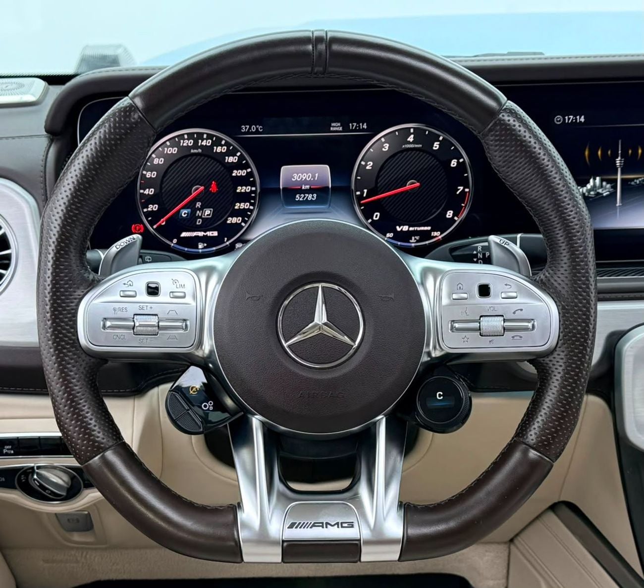 Mercedes Benz G63 AMG 2022 Mercedes Benz G63 AMG Double Night Package, 2027 MB Warranty, Full MB Service History, GCC