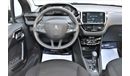 Peugeot 208 AED 579 PM | 1.6L ACTIVE GCC DEALER WARRANTY